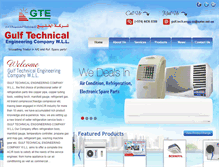 Tablet Screenshot of gulftechnicaleng.com